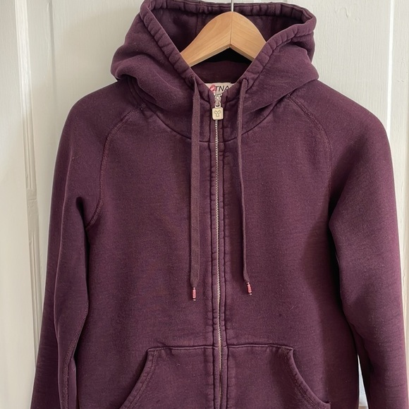 Aritzia Deep Purple Hoodie - Picture 3 of 11